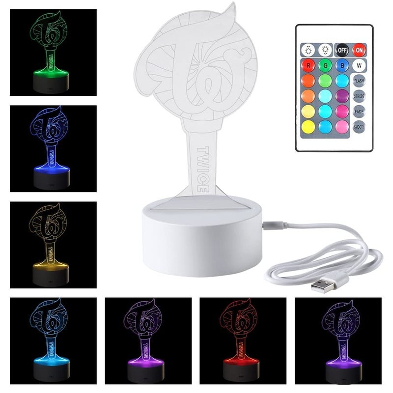 YXST YX&ST مرتين 16 ألوان ضوء ليلي LED مع جهاز تحكم عن بعد USB ديكور منزلي للغرفة - Image 2